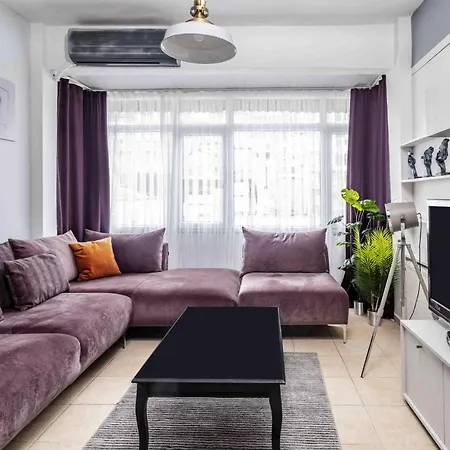 Sleek Flat With Excellent View In Cihangir Lägenhet Istanbul