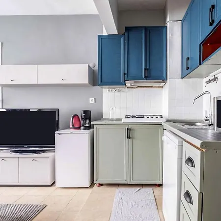 Sleek Flat With Excellent View In Cihangir Lägenhet